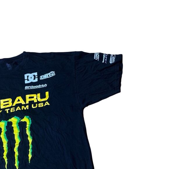 Vintage Subaru Rally Racing T Shirt DC Monster Energy XL - Picture 4 of 7